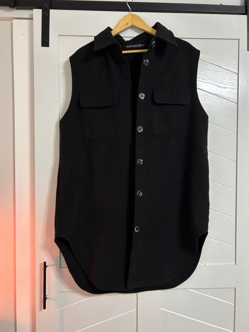 Sweet legs shacket vest